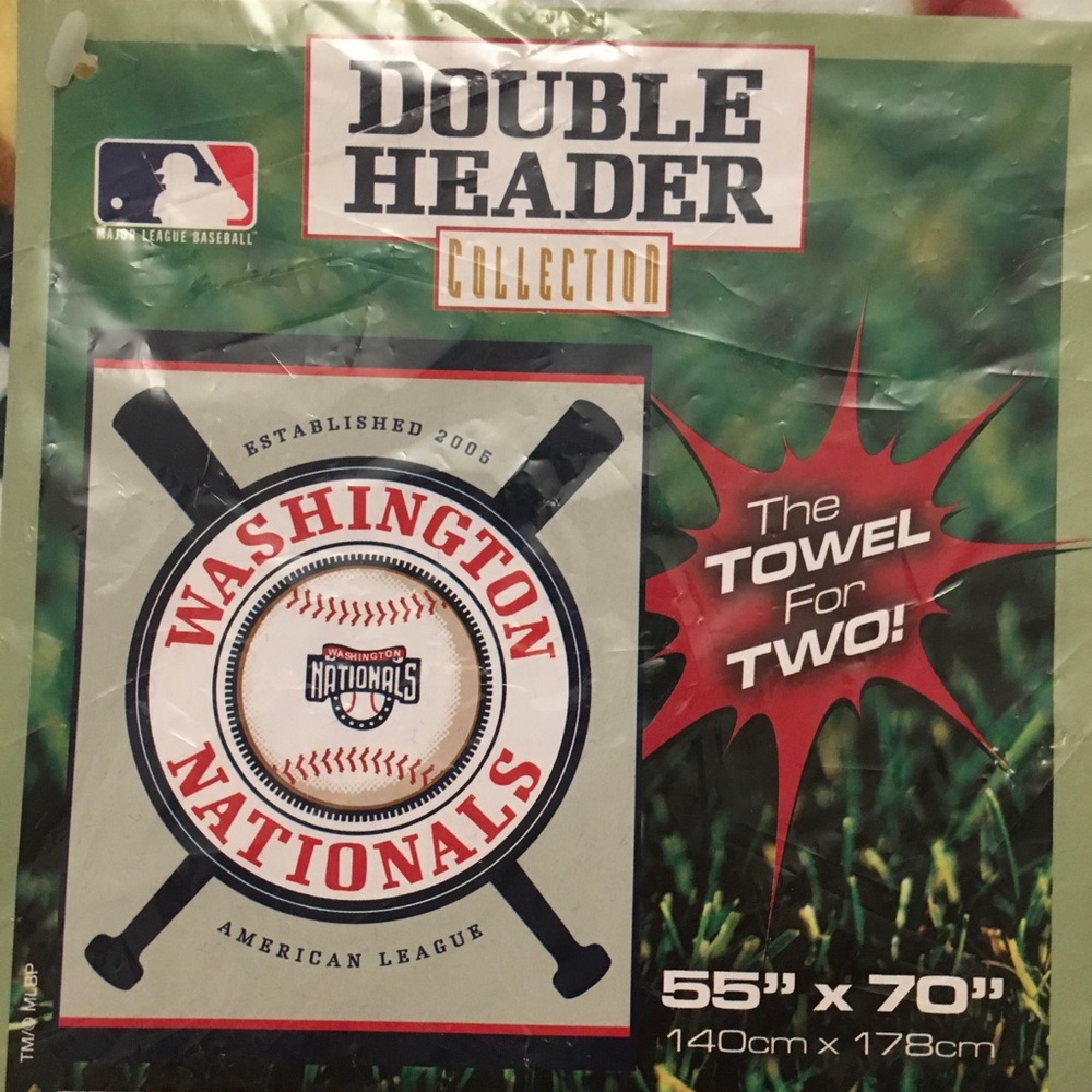 Washington Nationals Terry Towel For two